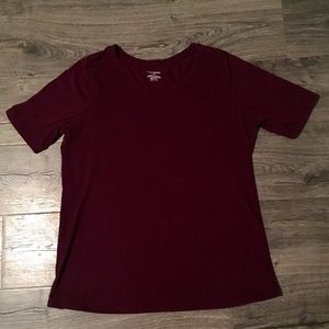 Maroon T-Shirt (Size 14/16)